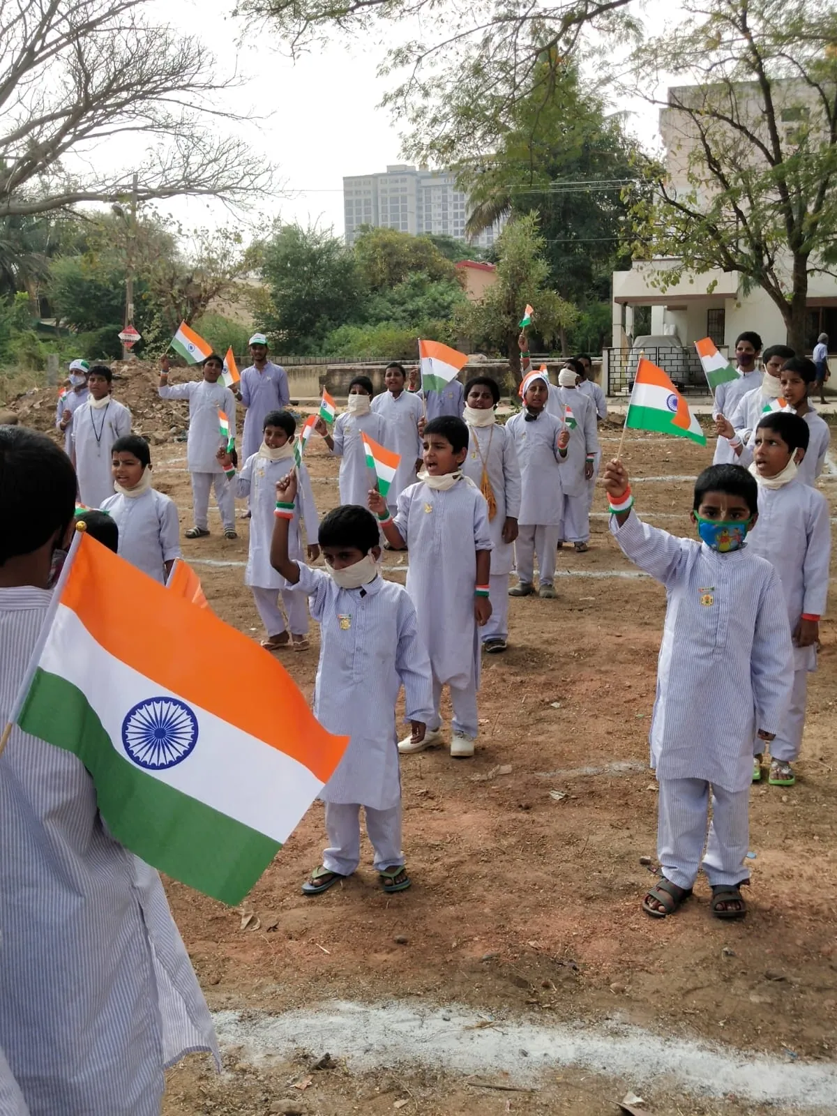 Children supported at a partner children's home